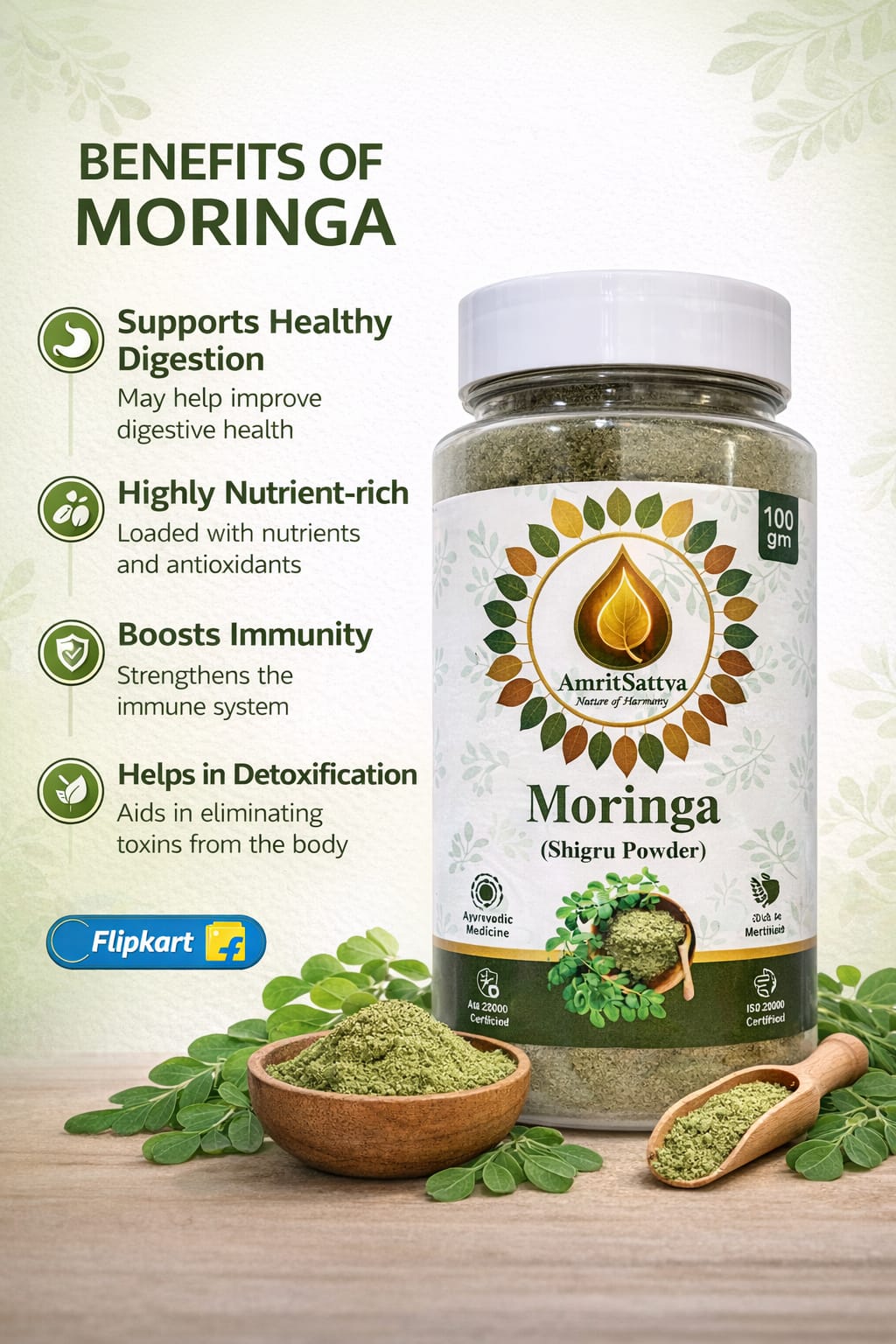 Moringa Shigru Powder - Image 2